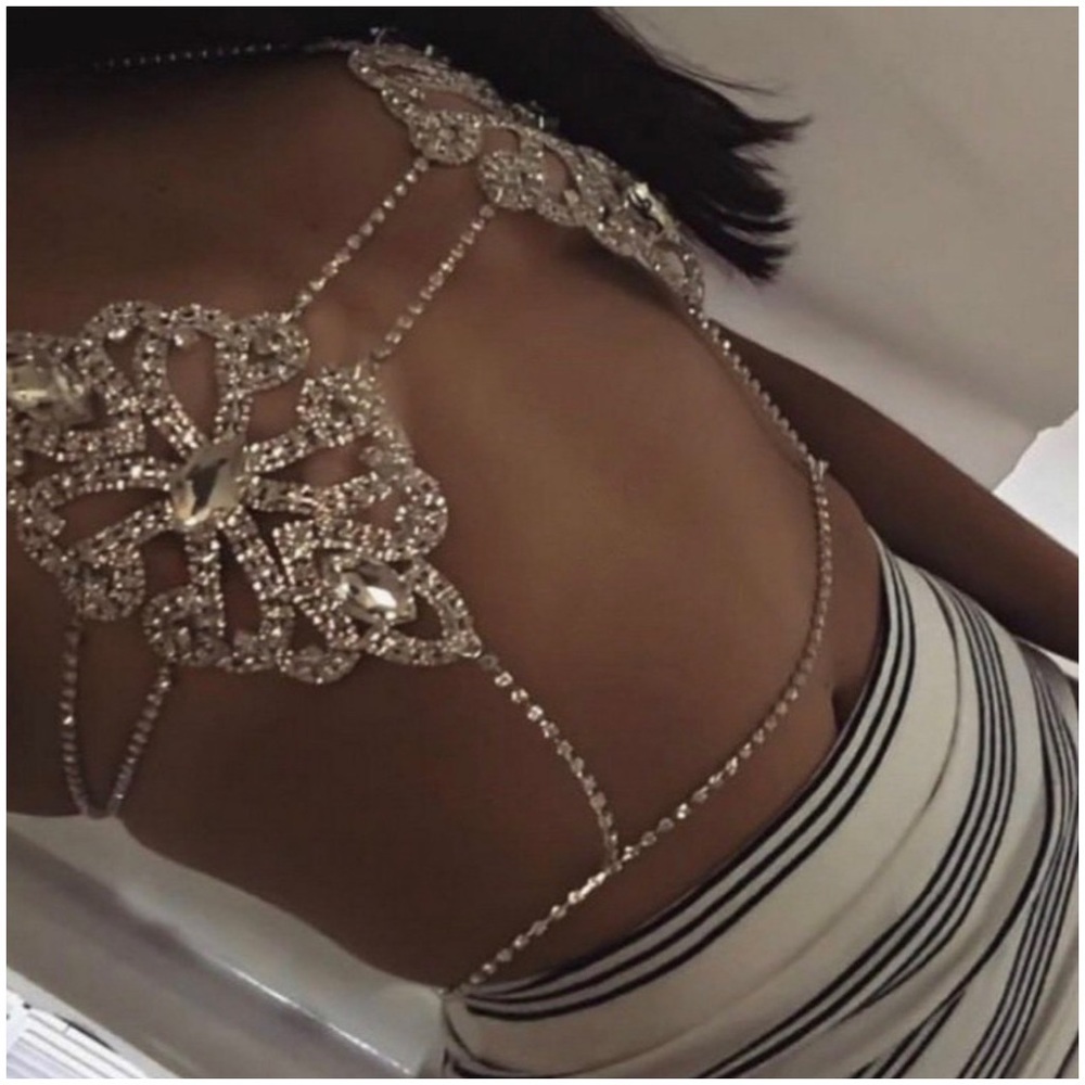 🆕RHINESTONE Chain Top - Picture 2 of 7